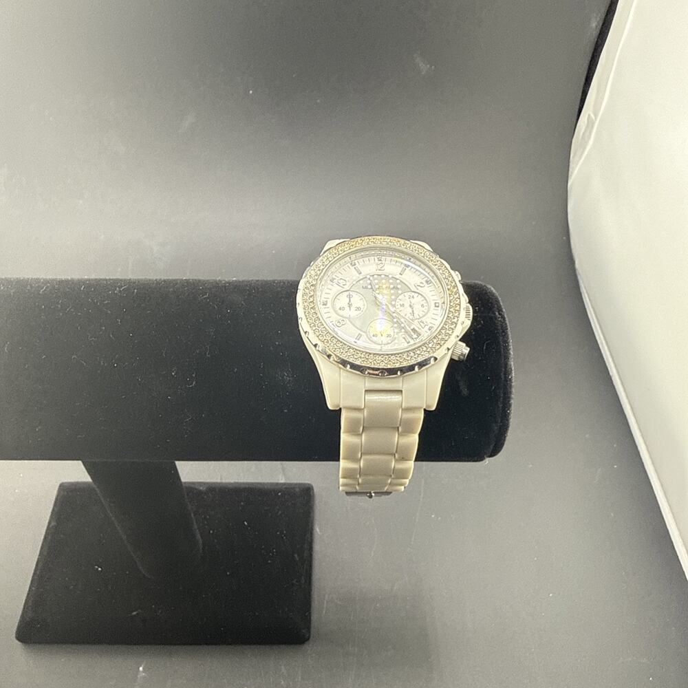 Michael Kors Mk-5300 Jet Set Sport Chronograph Watch White